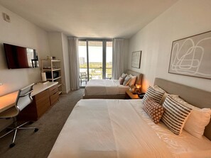 1 bedroom, desk, iron/ironing board, WiFi