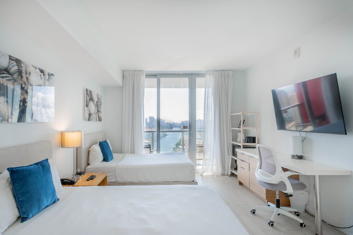 1 Schlafzimmer, Schreibtisch, Bügeleisen/Bügelbrett, WLAN