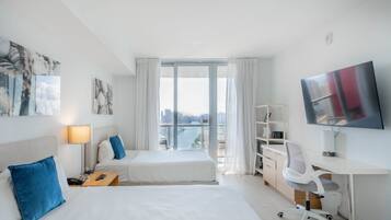 1 Schlafzimmer, Schreibtisch, Bügeleisen/Bügelbrett, WLAN