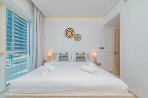 Apartment (1 Bedroom) | 1 bedroom, iron/ironing board, bed sheets - Amazing Stay in Marina With Balcony & View (Dubai)