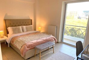 3 soverom, strykejern/-brett, wi-fi og sengetøy