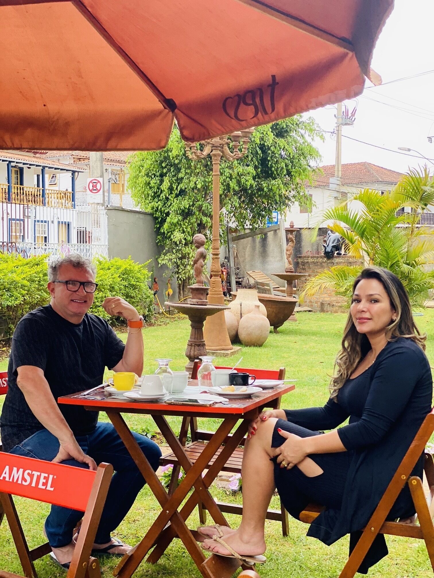 Quarto casal ou duplo básico | Terraço/pátio