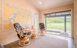 Interior - Private Lakefront Cabin with Sauna and Hot Tub (Heinola)