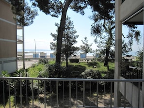 Appartement, 2 chambres, balcon, vue sur le jardin | Balcon