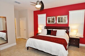 6 bedrooms, iron/ironing board, WiFi, bed sheets - 6Bed Pool Hm Solterra Resort,Spa, Game Rm-4183OD (Davenport)