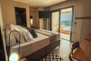 Suíte conforto | 1 quarto, cofres nos quartos, cortinas blackout, Wi-Fi de cortesia