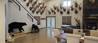 Spacious modern lodge outside of city