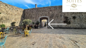 Entrada de la propiedad