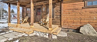 Winter at Kodow Kabin! 1865 cabin /hot tub close to Red Lodge and skiing! 