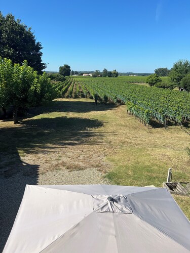 Le gîte le clos, agréable à vivre à 3minutes au cœur de Saint-Émilion.