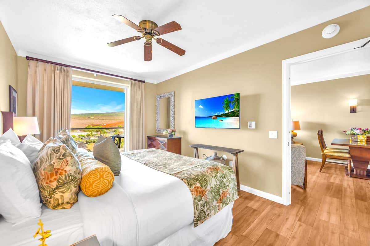 วิลล่า, 1 ห้องนอน (Mountain View, Sleeps 4 (HKK-922)) | 2 ห้องนอน, เตารีด/โต๊ะ รีดผ้า, ผ้าปูที่นอน
