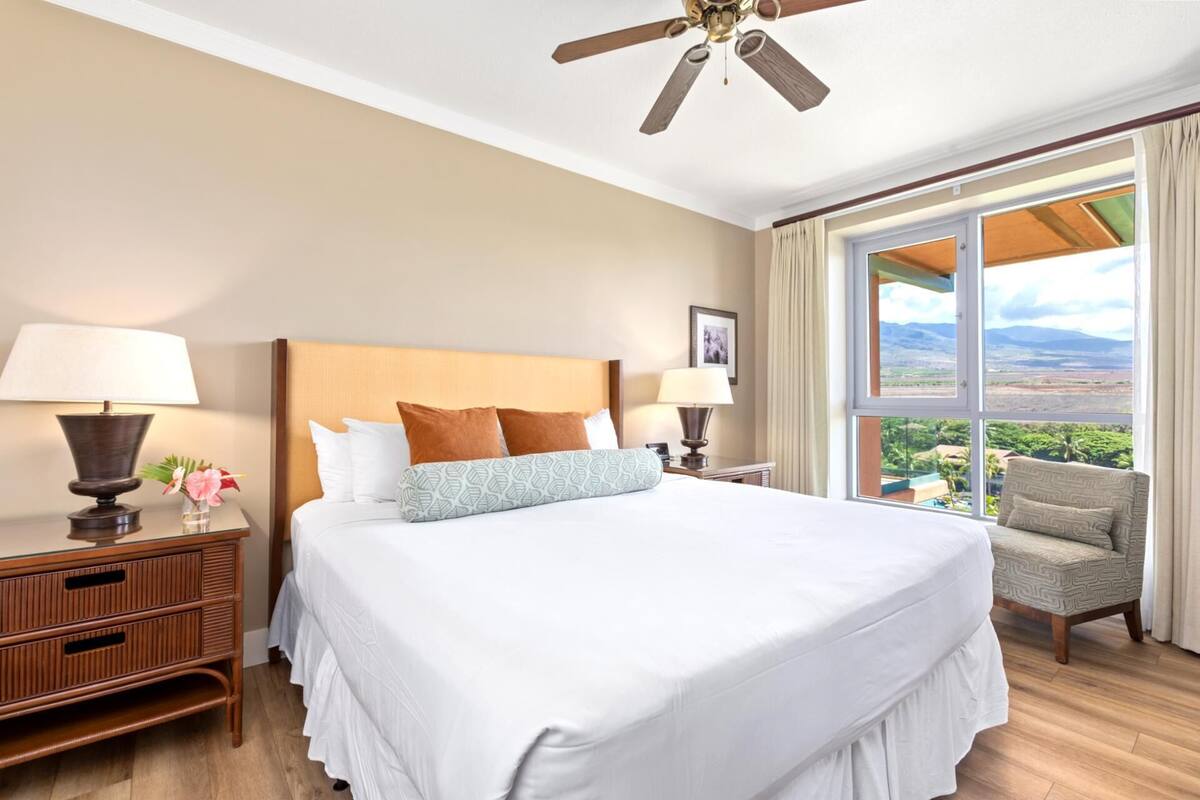 วิลล่า, 1 ห้องนอน (Mountain View, Sleeps 4 (HKK-816)) | 2 ห้องนอน, เตารีด/โต๊ะรีดผ้า, ผ้าปูที่นอน