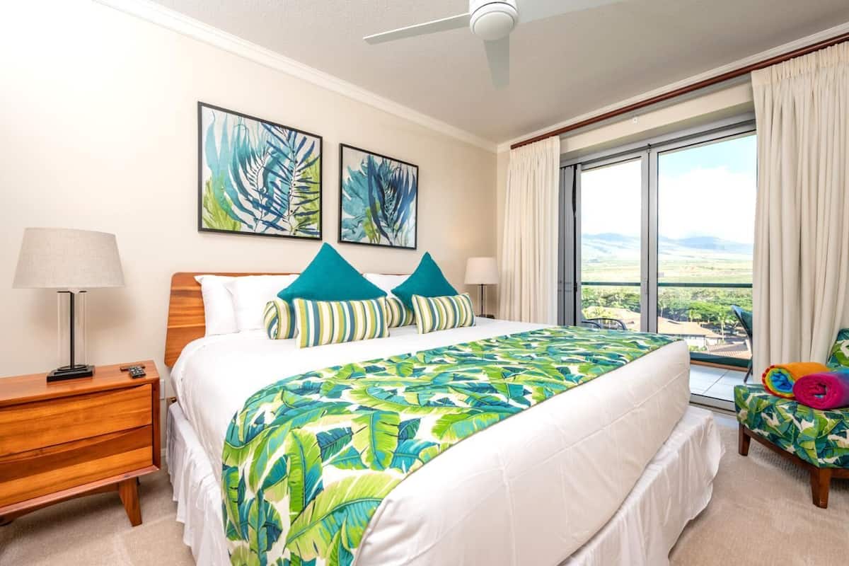 วิลล่า, 2 ห้องนอน (Mountain View, Sleeps 6 (HKK-812)) | 2 ห้องนอน, เตารีด/โต๊ะรีดผ้า, ผ้าปูที่นอน