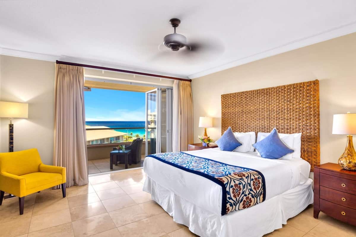วิลล่า, 3 ห้องนอน (Oceanfront, BBQSleeps 6 (HKK-1029)) | 2 ห้องนอน, เตารีด/โต ๊ะรีดผ้า, ผ้าปูที่นอน