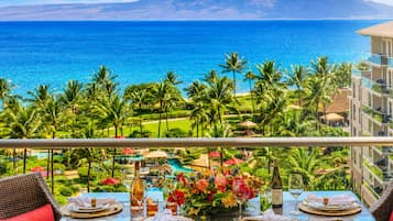 Villa, 3 Bedrooms (Oceanfront, Sleeps 8 (HKK-829)) | Balcony