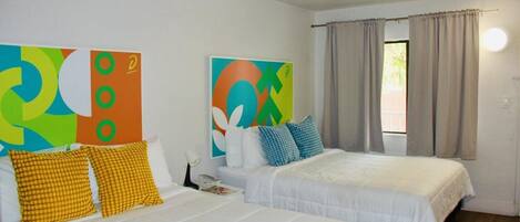 1 chambre, fer et planche Ă repasser, Wi-Fi, draps fournis