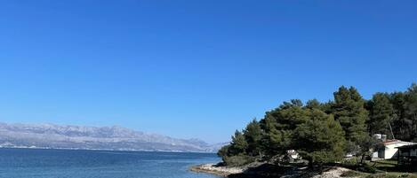 靠近海滩