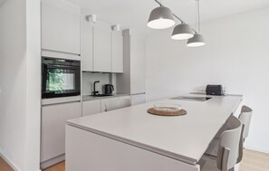 Fridge, microwave, stovetop, dishwasher - 1 bedroom lovely apartment in Tossens (Tossens)