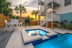 Una piscina climatizada