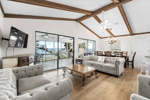 The Rune -  Waterfront Home 
private beach & boat slip,  3300sq ft, large yard