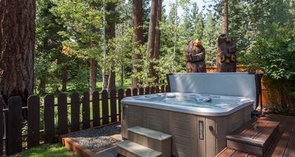 Updated Kings Beach Cabin - Walk to Beach, Hot Tub