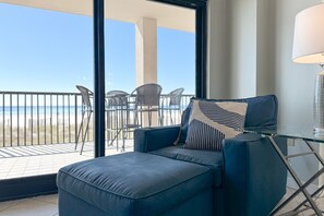 TV, DVD player - The Palms East 104 | Gulf Front Balcony | Prime Orange Beach Location | My Beach Getaways (Orange Beach)