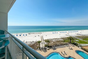 Property grounds - Palacio 503 | Luxury Beachfront Resort | 2 Pools, Hot Tub | My Beach Getaways (Pensacola)