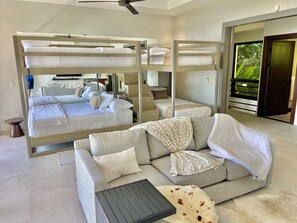 4 bedrooms, iron/ironing board, free WiFi, bed sheets