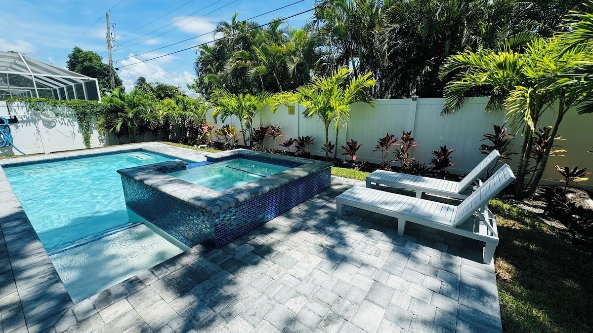 Photo 45 of Naples Vibes! Close to the 🏖️! Heated Pool&Spa, Lanai, Grill! Two Kings! Arcade!