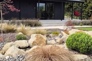 Exterior detail - Hilltop retreat overlooking the Old Forgotten Highway in adventure playground (Taumarunui)