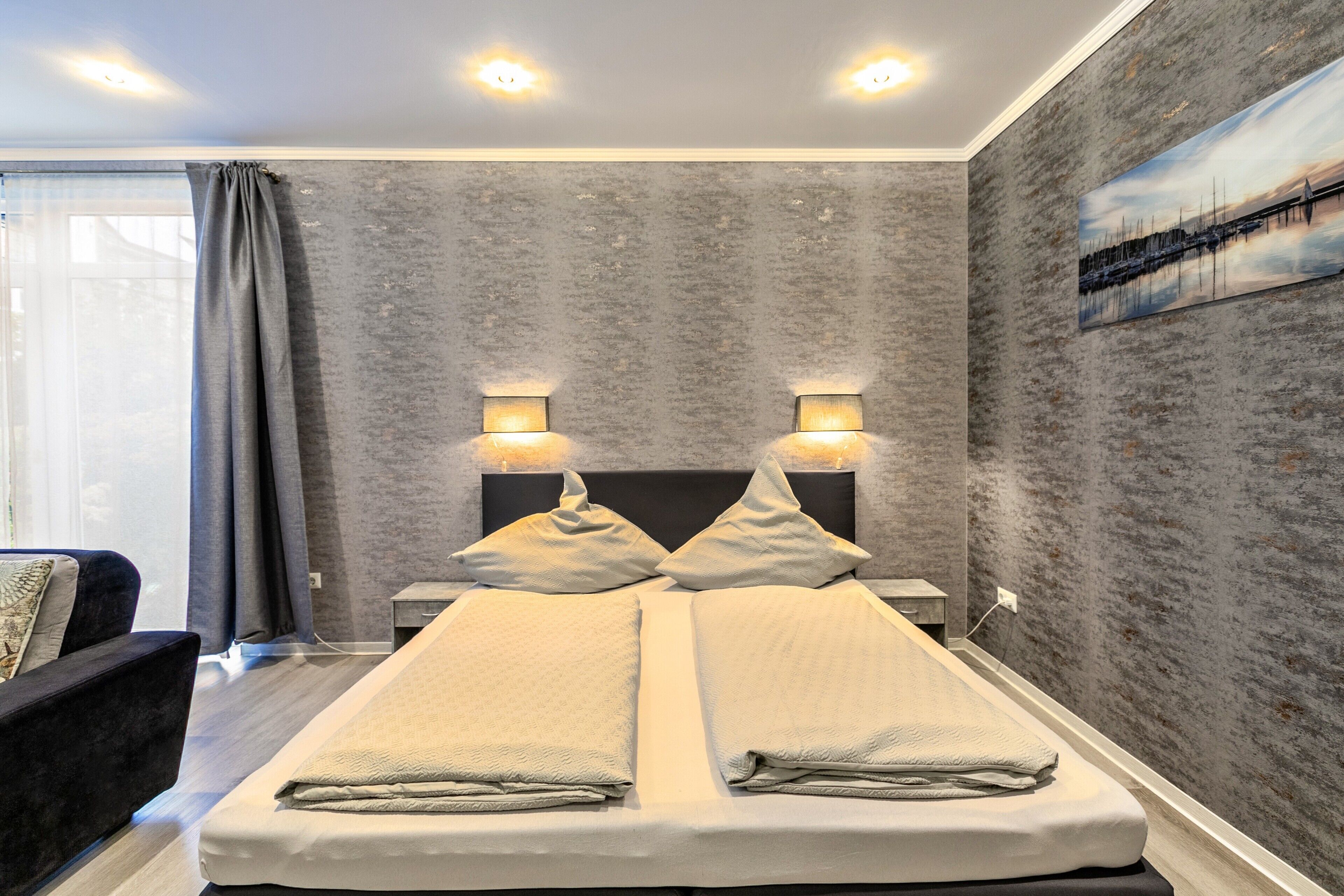 1 Schlafzimmer, kostenloses WLAN, Bettwäsche