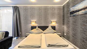 1 Schlafzimmer, kostenloses WLAN, Bettwäsche