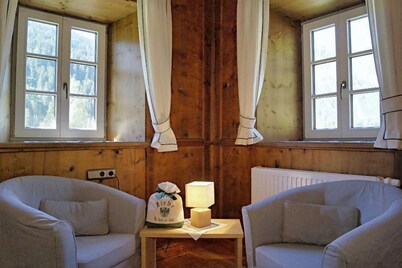 Apartment 'Widum Obernberg Nikolaus Bergsuite' with Mountain View, Shared Terrace and Wi-Fi