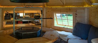 Kuschel Apartment with Balcony, Barbecue Hut, and Infrared Cabin