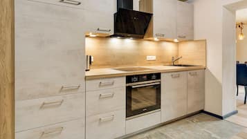 Kühlschrank, Ofen, Herdplatte, Geschirrspüler