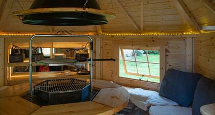 Ferienwohnung Family mit Balkon, Grillhüte und Infrarotkabine.
