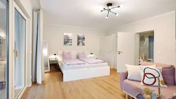 1 Schlafzimmer, Bügeleisen/Bügelbrett, kostenloses WLAN, Bettwäsche