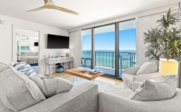 Smart TV, DVD player, computer monitors, printers - Welcome to Unit 1106 at One Seagrove Place! (Santa Rosa Beach)