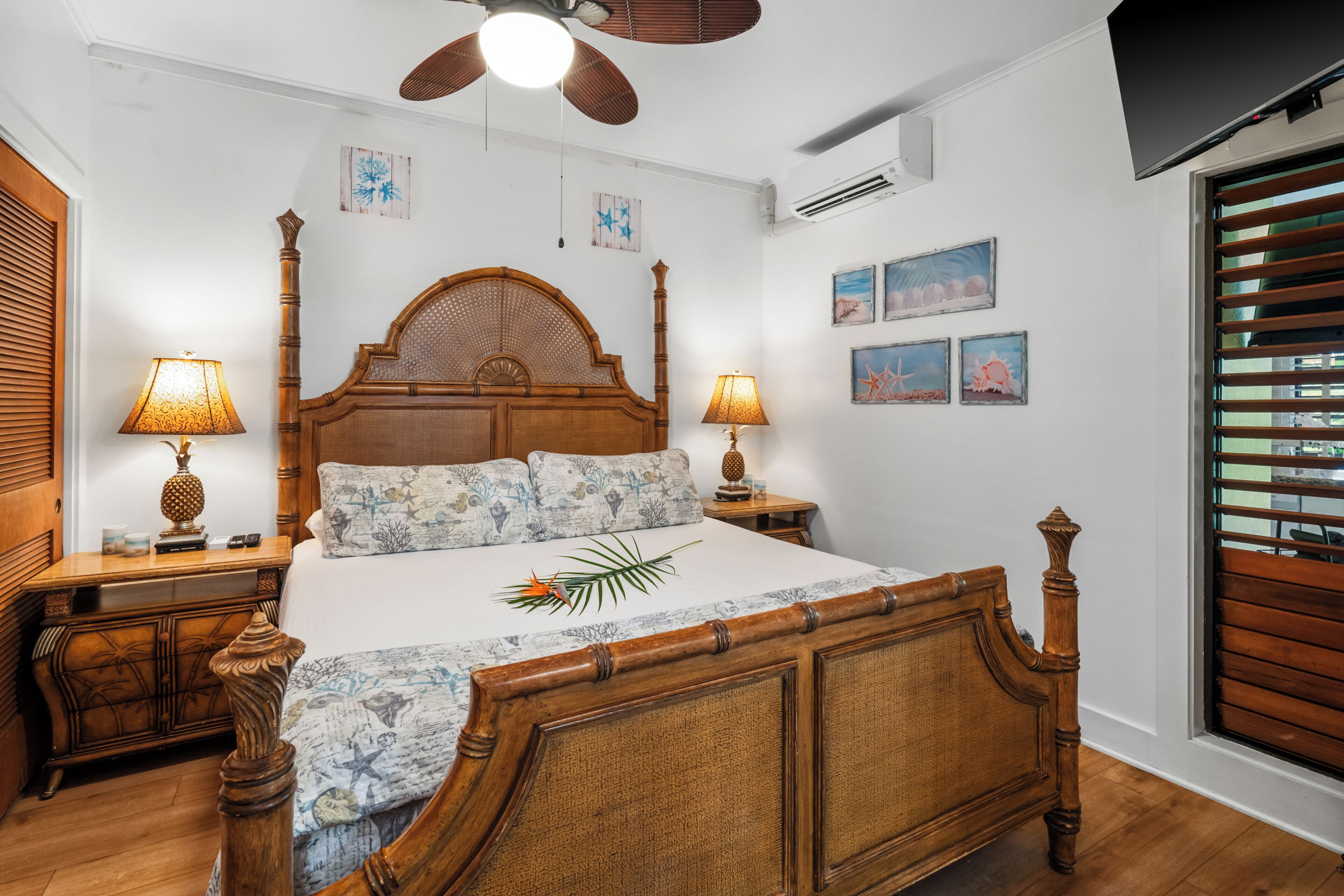 1 bedroom, iron/ironing board, travel crib, free WiFi