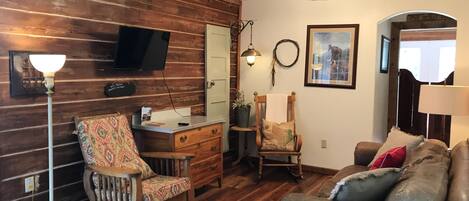 Una televisión, libros