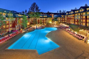 Una piscina climatizada