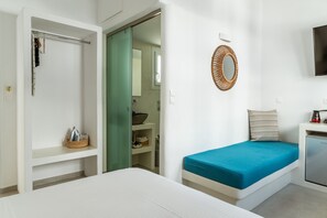 1 bedroom, iron/ironing board, free WiFi, bed sheets - Studio Apartment 'Kleris 1 Tinos' with Sea View, Wi-Fi and Air Conditioning (tinos)