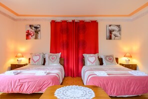 5 habitaciones, wifi gratis y ropa de cama 