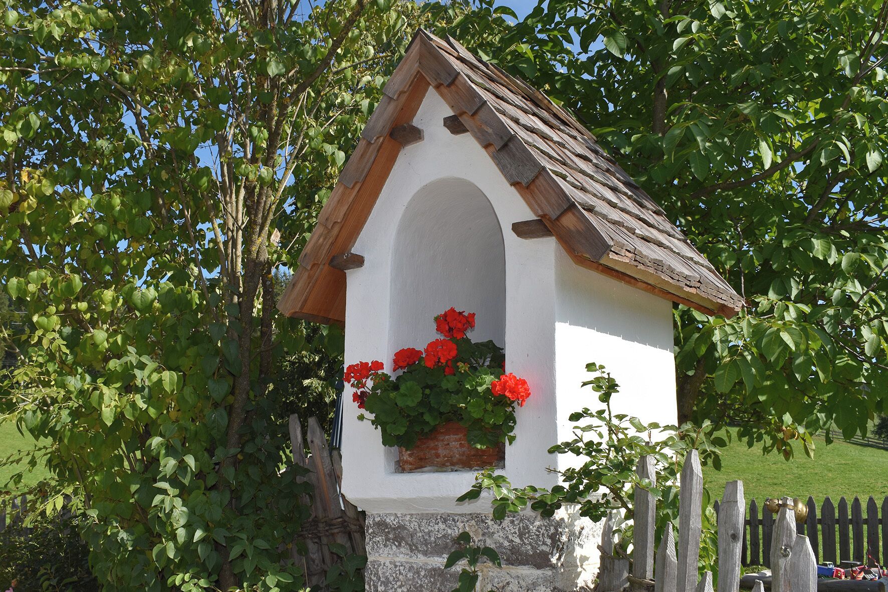 Enceinte de l’hébergement