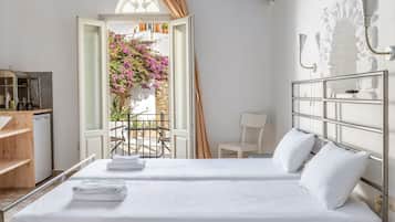 1 makuuhuone, ilmainen Wi-Fi, vuodevaatteet