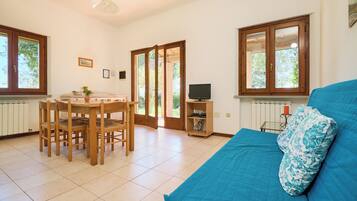 Télévision, table de tennis de table