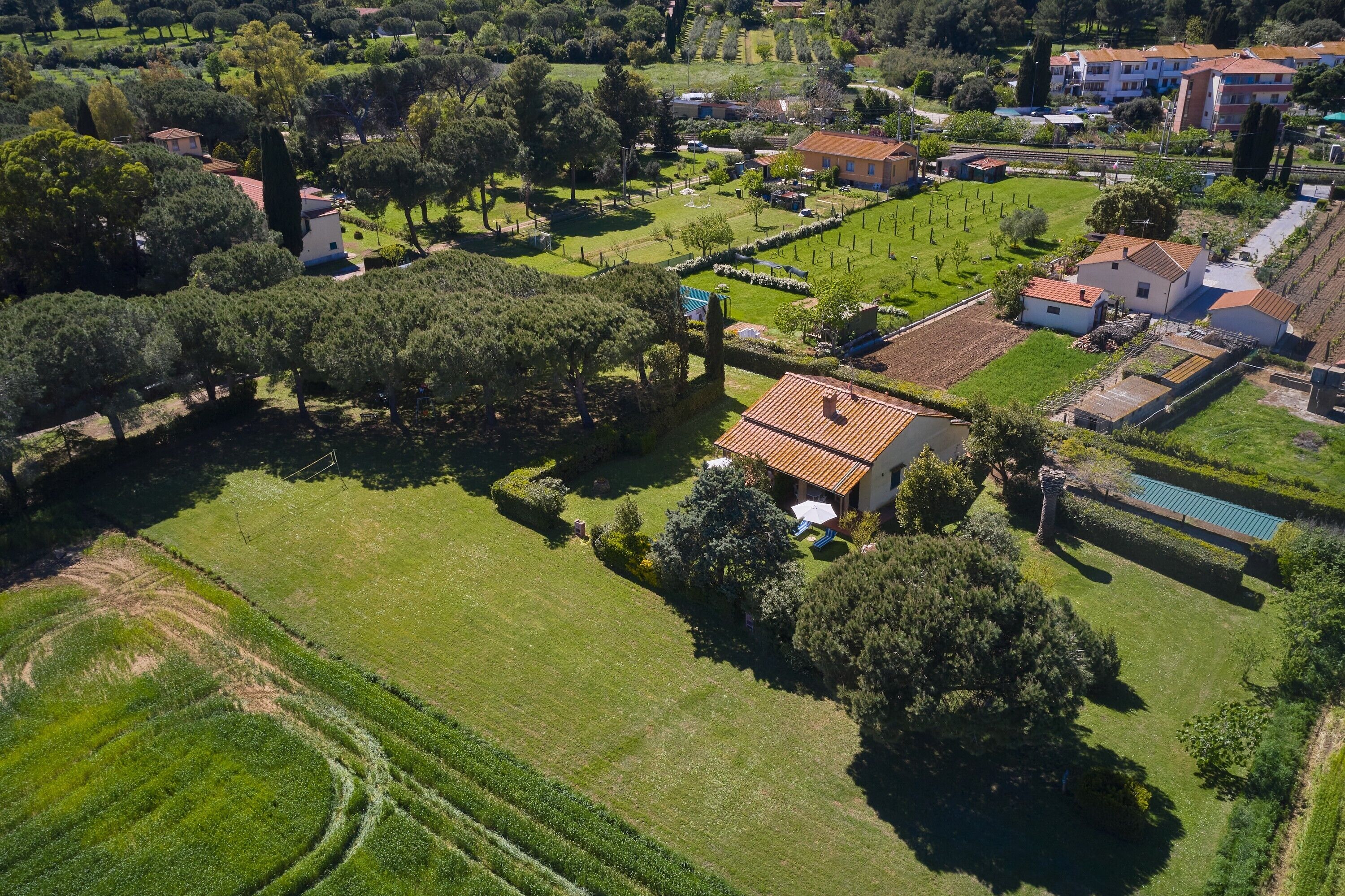 Áreas de la propiedad