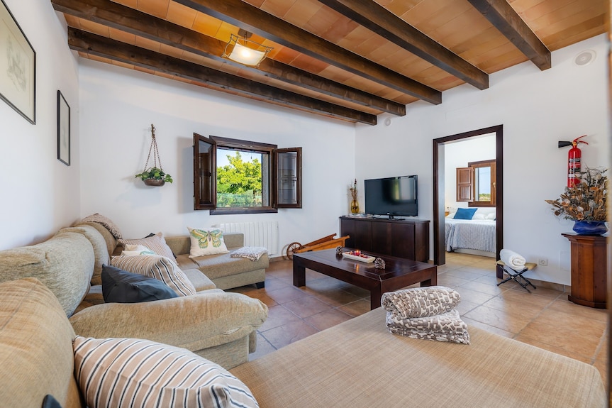 Maison De Campagne 'Villa Es Coll Doret' Avec Piscine Privée, Terrasse Privée Et Wi-fi - Porto Cristo