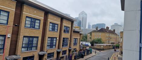 Blick von der Unterkunft