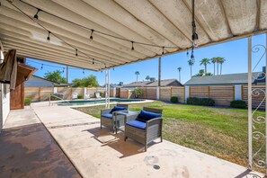 Terrace/patio - No Clean Up 3BR 2BA OldTown Scottsdale (Scottsdale)